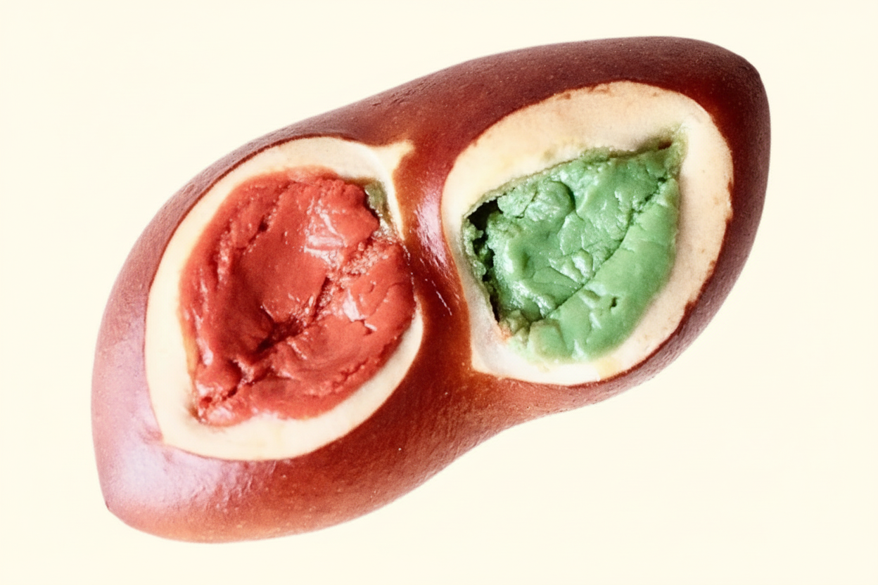 双拼泰红泰绿奶茶碱水